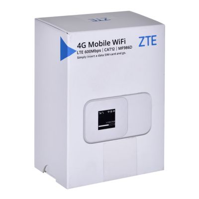 7. Router ZTE MF986D 4G UFI LTE CAT12/13 1x USB Type C, 1x SIM socket 2x TS-9