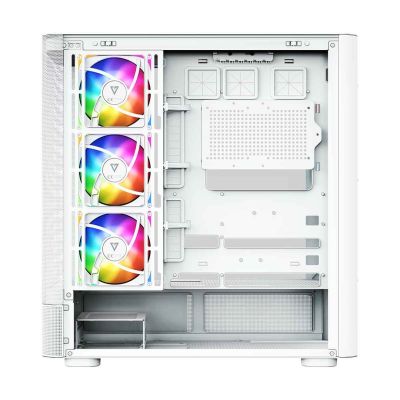6. MODECOM OBUDOWA VOLCANO AQ 400 ARGB MIDI BIAŁA