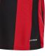 10. Koszulka dla dzieci adidas Striped 24 czerwono-czarna IW2131