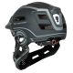 7. Kask rowerowy fullface dziecięcy Wozinsky z tylną lampką USB 52-56 cm - szary