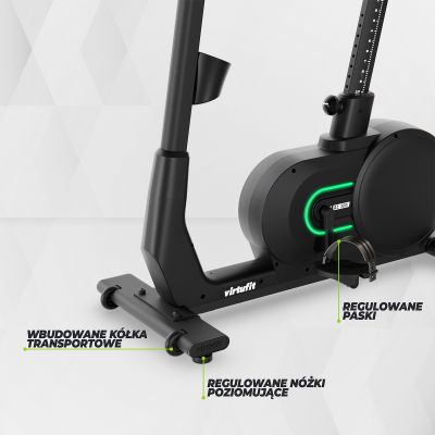 8. VIRTUFIT ROWER TRENINGOWY LEB300i