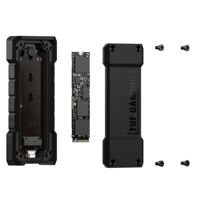 60. Obudowa na dysk zewnętrzny SSD Asus TUF Gaming A2 Czarny