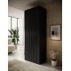 6. Szafa PAFOS 2D NADSTAWKA 90x55,5x45 czarny mat