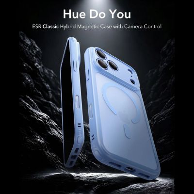 2. Etui ESR Classic Hybrid MagSafe na iPhone 18 Pro Max / 17 Pro Max - jasnoniebieskie
