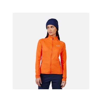 Bluza damska ROSSIGNOL W Blackside Mix HZ Fleece pomarańczowa