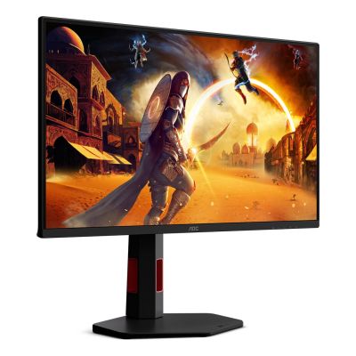 16. AOC G4 25G4KUR monitor komputerowy 62,2 cm (24.5") 1920 x 1080 px Full HD LED Czarny, Czerwony