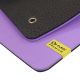 2. Mata fitness klubowa z otworami HMS Premium MFK01 Violet Black