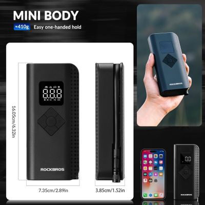 5. Rockbros pompka elektryczna 150PSI A13