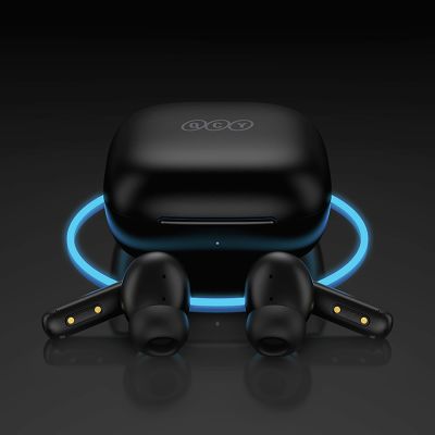 11. Słuchawki dokanałowe QCY T13 z ANC IPX5 Bluetooth 5.3 - czarne