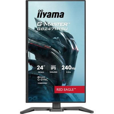 7. MONITOR IIYAMA LED Fast IPS 23,8" GB2471HSU-B1 Red Eagle 240Hz