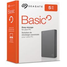 Dysk zewnętrzny HDD Seagate Basic (5TB; 2.5"; USB 3.2 Gen 1; STJL5000400)