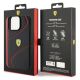8. Etui Ferrari Twist Metal Logo na iPhone 15 Pro Max - czarne