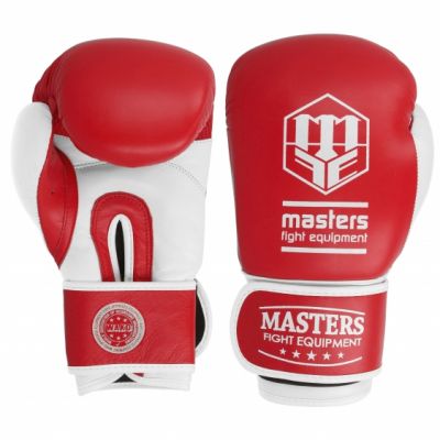 4. Rękawice bokserskie skórzane MASTERS RBT-TRW 01210-02