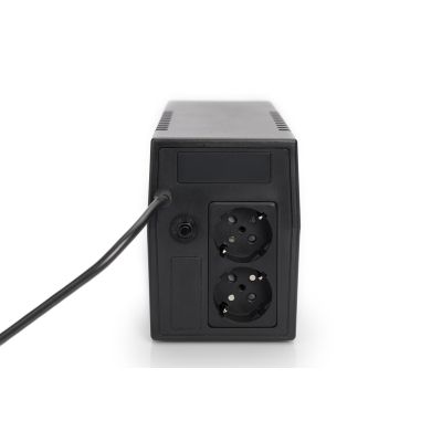 6. DIGITUS ZASILACZ AWARYJNY UPS DN-170063-B BASIC (DESKTOP 600VA/360W)
