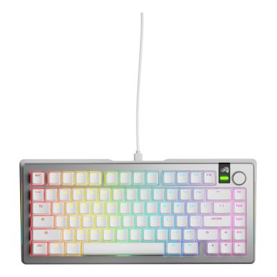 9. Glorious Gaming GMMK 3 PRO 75% Prebuilt klawiatura USB QWERTY US English Srebrny