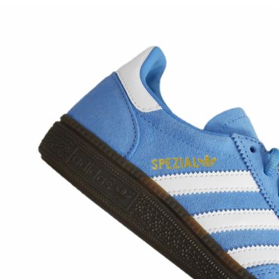 7. Buty sportowe damskie młodzieżowe Adidas Handball Spezial Kids Light Blue / Cloud White - JI2902