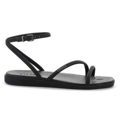 6. CROCS MIAMI ANKLE STRAP SANDAL W BLACK 212256-001