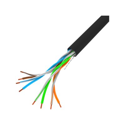 2. LANBERG KABEL UTP 100MB/S 305M DRUT CCA CZARNY LCU5-10CC-0305-BK