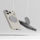 8. Etui Ringke Silicone Magnetic MagSafe na iPhone 17 Pro - beżowe