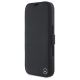 6. Etui Mercedes Leather Wood Imitation na iPhone 16 - czarne