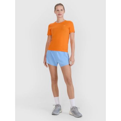 5. Koszulka do biegania w terenie regular damska 4F 4FWSS25TFTSF1266-70S