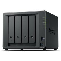 NAS Synology DS425+, Tower, 4x (3.5" SATA HDD/ 2.5" SATA SSD), 2 x M.2, Intel Celeron J4125, 2 GB DDR4 non-ECC (max.6GB), 1x 1GbE RJ-45; 1x 2.5GbE RJ-45, 2x USB 3.2.1 - TYLKO dyski Synology