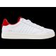 Sneakersy K-swiss LOZAN KLUB LTH WHITE/MARS RED/SNOW WHITE-M (07263-113-M)