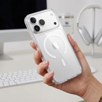 7. Etui Tech-Protect Flexair Hybrid CC MagSafe na iPhone 17 Pro Max / 18 Pro Max - przezroczyste