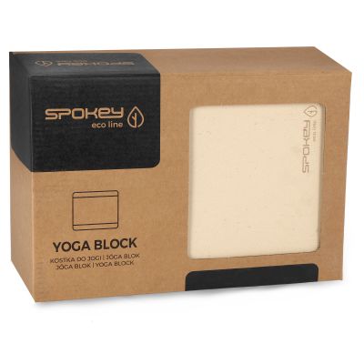 6. Kostka do jogi Spokey Eko Ganesha 9506999000