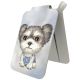 3. Portfel Magnetyczny Nimmy New Big-Eye Cute Pets 2.0 Dog ze stojakiem na telefon - szary