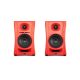 31. KALI AUDIO LP-UNF-R - Para monitorów odsłuchowych z Bluetooth. Głośniki multimedialne, czerwone.