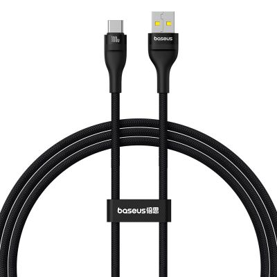 Kabel Baseus Flash 2 USB-USB C 100W 1m (czarny)