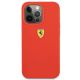 3. Etui Ferrari Silicone na iPhone 13 Pro Max - czerwone