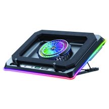 CONCEPTRONIC USB-C Laptop-KĂĽhlpad + Handyhalter, 130mm lang