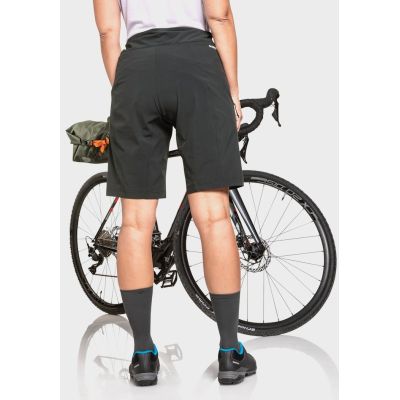 2. Spodenki rowerowe damskie Schoffel Shorts Danube - black rozmiar: S
