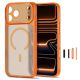 2. Etui Tech-Protect MagPrime MagSafe CC na Iphone 18 Pro / 17 Pro - pomarańczowe matowe