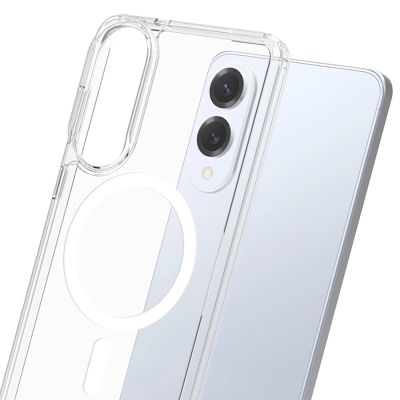 2. Etui 3mk Armor MagCase na Samsung Galaxy S25 Edge - przezroczyste