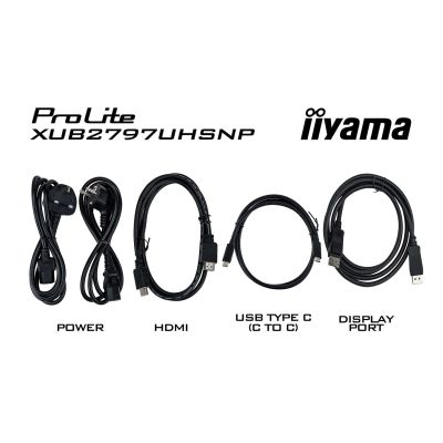 12. Monitor IIYAMA 68.5cm (27") XUB2797UHSNP-B1 16:9 HDMI+DP+USB-C IPS