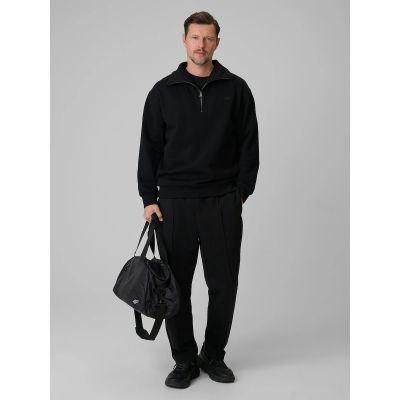 6. Bluza dresowa regular bez kaptura męska 4F 4FRSS26TSWSM2794-20S