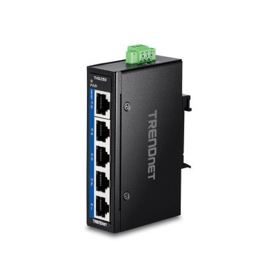 6. Trendnet TI-GLC50 przełącznik sieciowy Nie zarządzany Gigabit Ethernet (10/100/1000) Czarny