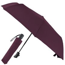 PARASOL KRÓTKI AUTOMATYCZNY BURGUNDOWY SEMI LINE