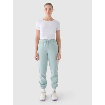 4. T-shirt slim z nadrukiem damski 4F 4FWMM00TTSHF1846-10S