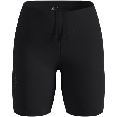 Legginsy krótkie do biegania damskie Odlo Tights short ESSENTIAL czarne