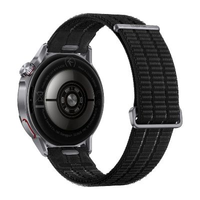 4. Huawei GT Runner 2 3,35 cm (1.32") AMOLED Cyfrowy 466 x 466 px Ekran dotykowy Tytan GPS