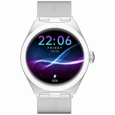 2. Smartwatch Gravity Srebrny GT25-7