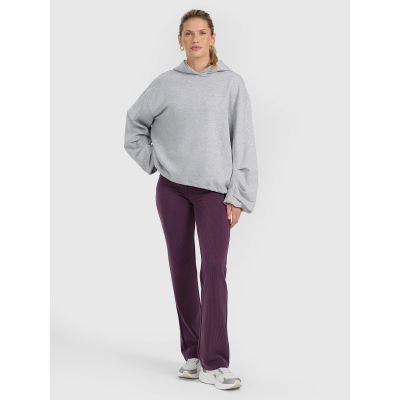 5. Bluza dresowa nierozpinana z kapturem damska 4F 4FRAW25TSWSF2462-26M