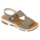 Rieker Sandals 66280-52 Zielone 37