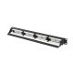 6. LANBERG PATCH PANEL 24 PORT 1U 19" KAT.6A UTP CZARNY PPUA-1024-B