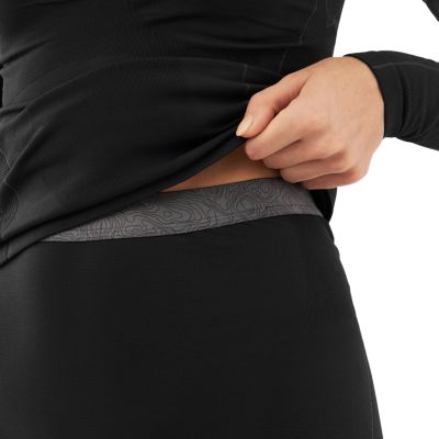 7. Bielizna termoaktywna damska Viking Gaja Lady Set czarna 500-27-5512-0900