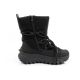4. Lee Cooper buty sportowe damskie zimowe trekkingowe ocieplane czarne skóra naturalna